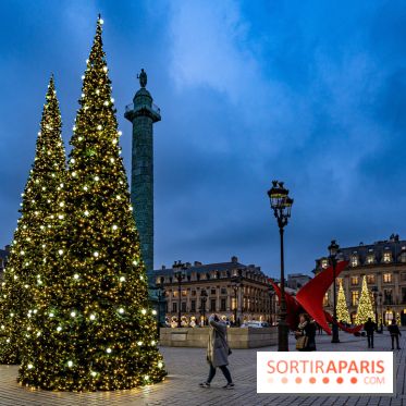 Les plus beaux sapins de Noël de Paris 