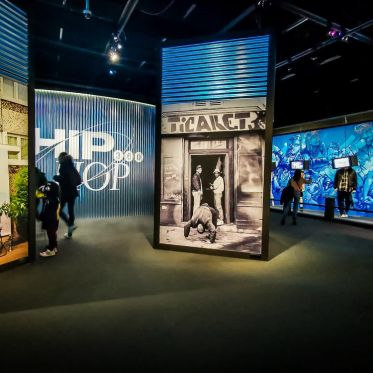 Hip-hop 360, l'exposition immersive à la Philharmonie de Paris - nos photos
