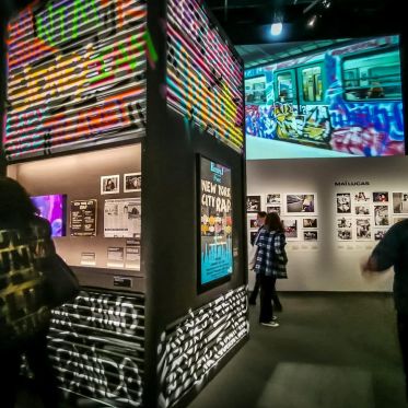 Hip-hop 360, l'exposition immersive à la Philharmonie de Paris - nos photos