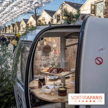 La terrasse raclette de la Fabrique à Toga à Bercy