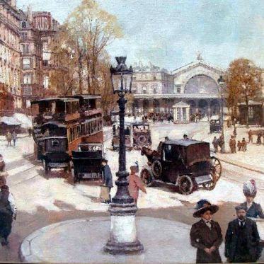 Paris en 1910 - 1920 peint par Léon Zeytline - PHOTOS 