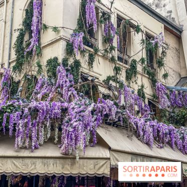 Les cafés fleuris de Paris