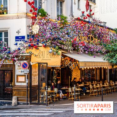 Les cafés fleuris de Paris