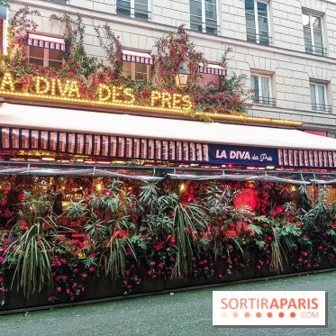 Les cafés fleuris de Paris