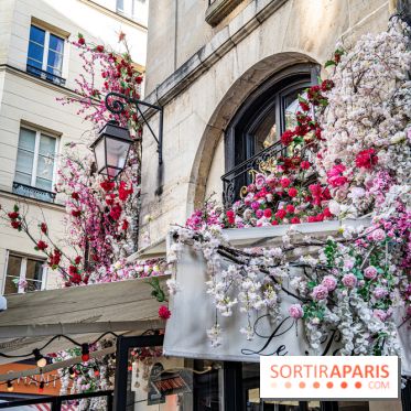 Les cafés fleuris de Paris