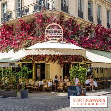 Les cafés fleuris de Paris
