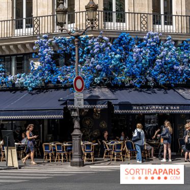 Les cafés fleuris de Paris