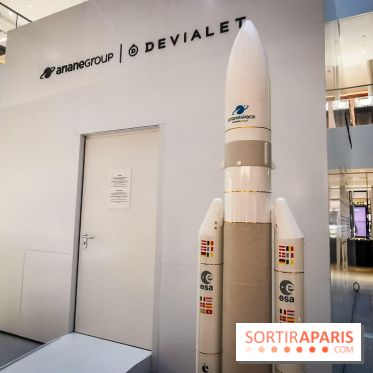 Expérience immersive Sound Journey to space à vivre à la Samaritaine : nos photos