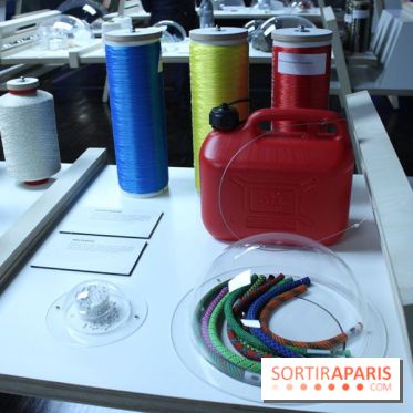 Futurotextiles 3 à la Cité des Sciences : fibres synthétiques