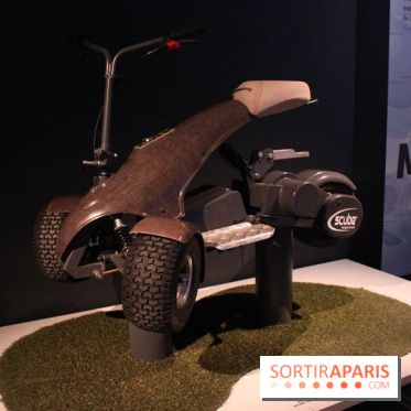 Scube Ci Flax, tricycle électrique en composite Lin