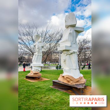 Saison France-Portugal 2022 : Pedro Cabrita Reis au Jardin des Tuileries - nos photos