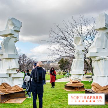 Saison France-Portugal 2022 : Pedro Cabrita Reis au Jardin des Tuileries - nos photos