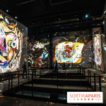 Exposition Kandinsky à l’Atelier des Lumières