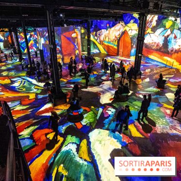 Exposition Kandinsky à l’Atelier des Lumières