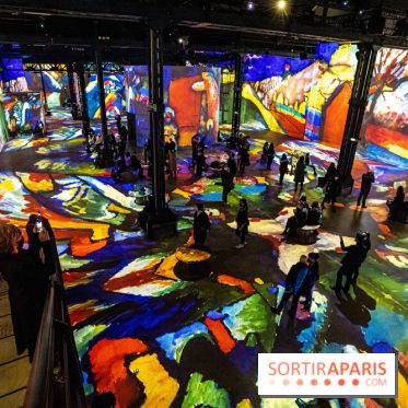 Exposition Kandinsky à l’Atelier des Lumières