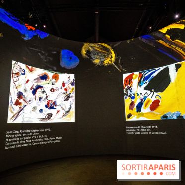 Exposition Kandinsky à l’Atelier des Lumières