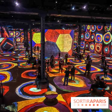 Exposition Kandinsky à l’Atelier des Lumières