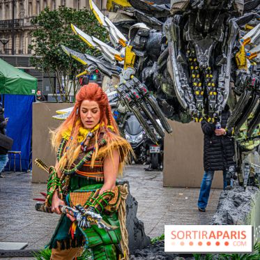 Horizon Forbidden West : l'exposition dans le métro parisien - nos photos