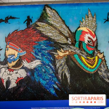 Horizon Forbidden West : l'exposition dans le métro parisien - nos photos