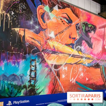 Horizon Forbidden West : l'exposition dans le métro parisien - nos photos