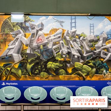 Horizon Forbidden West : l'exposition dans le métro parisien - nos photos