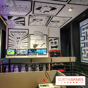 Player One, le bar rétrogaming ultra ludique du quartier des Halles à Paris
