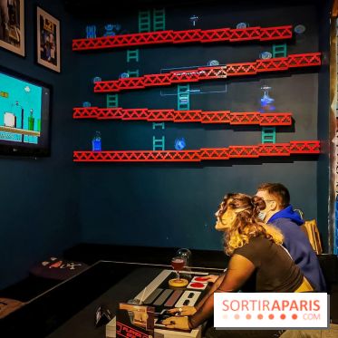 Player One, le bar rétrogaming ultra ludique du quartier des Halles à Paris