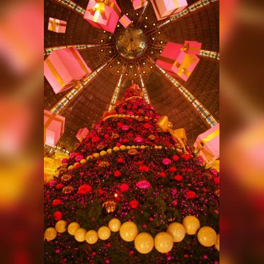 Noël 2009 aux Galeries Lafayette