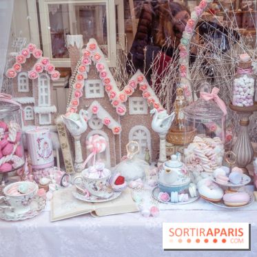 Le Jardin de Mademoiselle en mode Fête foraine sous la neige 