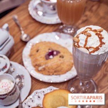 Le Jardin de Mademoiselle en mode Fête foraine sous la neige 