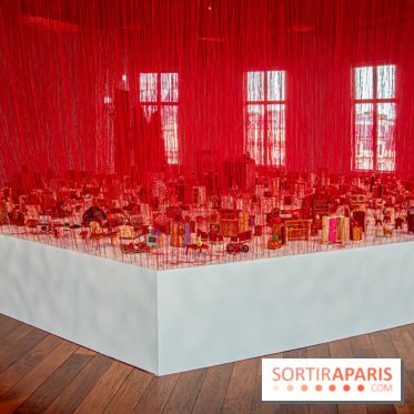 Carte blanche à Chiharu Shiota au Musée Guimet