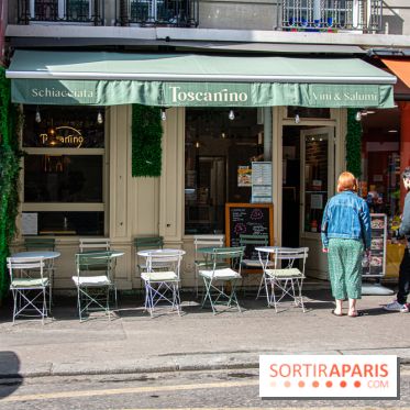 Toscanino, le restaurant de schiacciate en mode street food de la rue Mouffetard