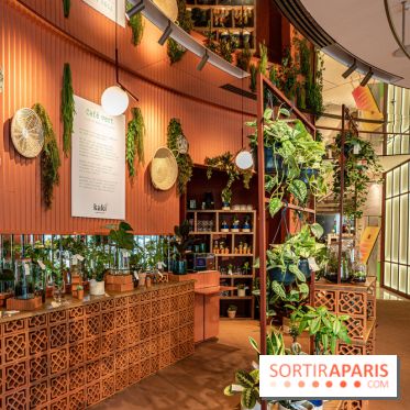 Le Café Vert du Printemps Haussmann 