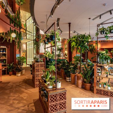 Le Café Vert du Printemps Haussmann 