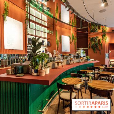 Le Café Vert du Printemps Haussmann 