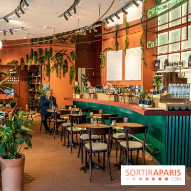 Le Café Vert du Printemps Haussmann 