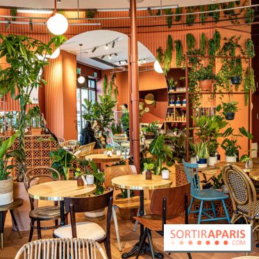 Le Café Vert du Printemps Haussmann 