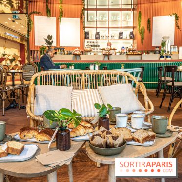 Le Café Vert du Printemps Haussmann 