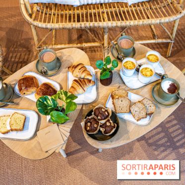 Le Café Vert du Printemps Haussmann 