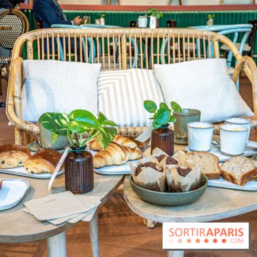 Le Café Vert du Printemps Haussmann 