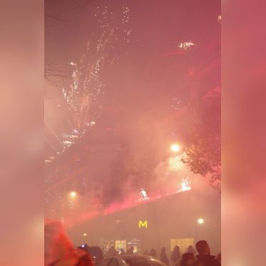 Illumination du Printemps Haussmann : Noël 2009