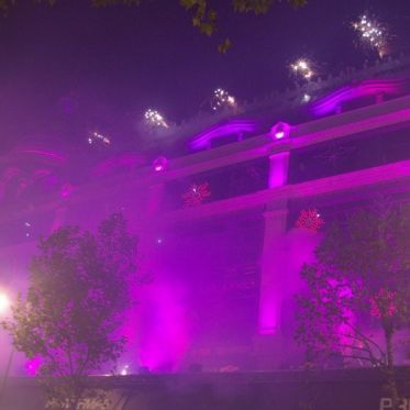 Illumination du Printemps Haussmann : Noël 2009