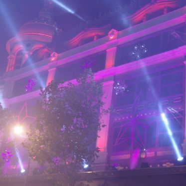 Illumination du Printemps Haussmann : Noël 2009