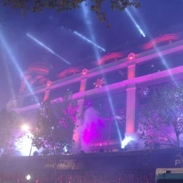 Illumination du Printemps Haussmann : Noël 2009