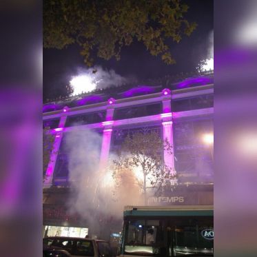 Illumination du Printemps Haussmann : Noël 2009