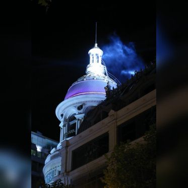 Illumination du Printemps Haussmann : Noël 2009