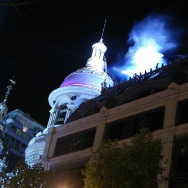 Illumination du Printemps Haussmann : Noël 2009