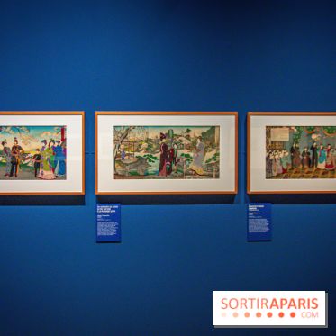 Exposition d'estampes Les Enfants de l'ère Meiji à la Maison de la Culture du Japon - nos photos