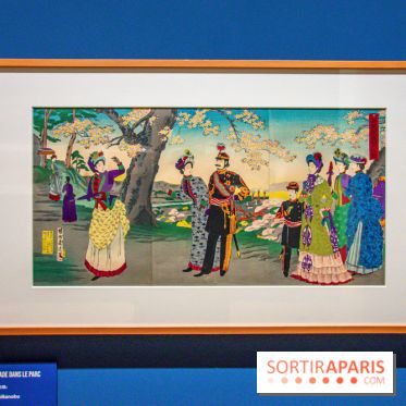 Exposition d'estampes Les Enfants de l'ère Meiji à la Maison de la Culture du Japon - nos photos