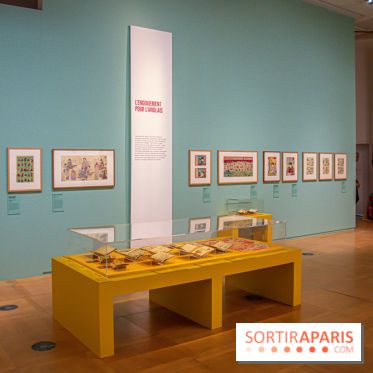 Exposition d'estampes Les Enfants de l'ère Meiji à la Maison de la Culture du Japon - nos photos